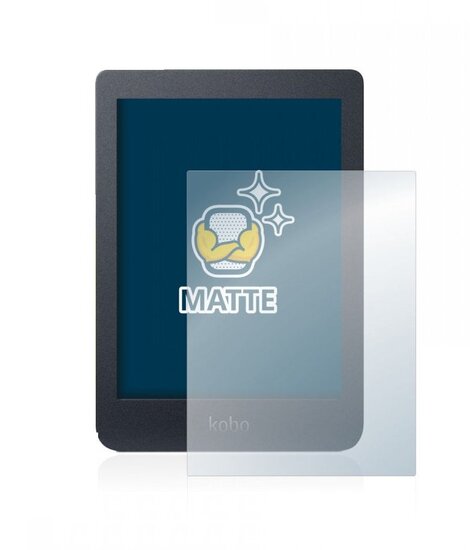 Matte Screenprotector - Kobo Nia (6&quot;) N306 - type: Matte Pro (BSC-04)