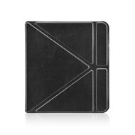 Kobo Libra H2O (7&quot;) N873 - Origami Hoes / Slimfit Sleepcover - Zwart
