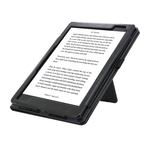 Kobo Aura ONE (7,8") N709 - 2in1 Stand Cover / Hoesje / Sleepcover - Zwart