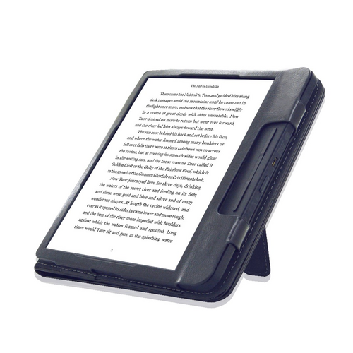Kobo Forma (8") N782 - 2in1 Stand Cover / Hoesje / Sleepcover - Zwart