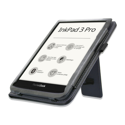 Pocketbook Inkpad 3 Pro (7,8") PB740-2 - 2in1 Stand Cover / Hoesje / Sleepcover - Zwart