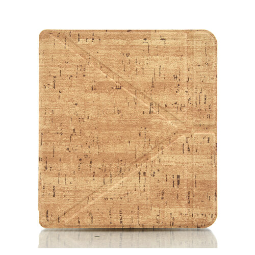 Kobo Libra Colour (7") N428 - Origami Hoes / Slimfit Sleepcover - Licht-Kurk