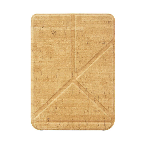 Kobo Clara Colour (6") N367 - Origami Hoes / Slimfit Sleepcover - Licht-Kurk